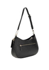 Guess Noelle Stripe Detail Shoulder Bag, Black