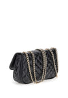 Guess Girls Quilted Crossbody Bag, Black