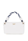 Guess Cruise Vibe Mini Convertible Grab Bag, White & Navy