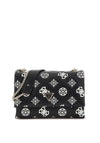 Guess Deesa Peony 4G Logo Crossbody Bag, Black