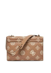 Guess Deesa Peony 4G Logo Crossbody Bag, Taupe