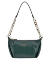 Guess Eco Evaine Top Zip Shoulder Bag, Forest