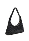 Guess Eco Rianee Quilted Shoulder Bag, Black