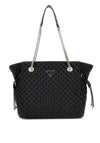 Guess Eco Rianee Quilted Tote Bag, Black