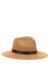 Guess Raffia Fedora Hat, Beige