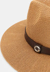 Guess Raffia Fedora Hat, Beige