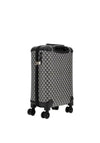 Guess Wilder Logo 18” 8-Wheeler Spinner Cabin Suitcase, Black