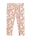 Guess Girls Floral Reversible Legging, Pink Multi
