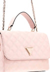 Guess Giully Quilted Crossbody Bag, Peony
