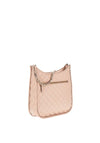Guess Giully Quilted Crossbody Bag, Light Beige