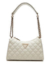 Guess Giully Quilted Shoulder Bag, Off White