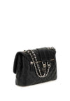 Guess Giully Quilted Crossbody Bag, Black