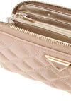 Guess Giully SLG Quilted Wallet, Light Beige