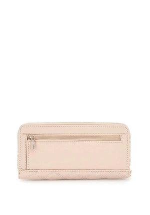Guess Giully SLG Quilted Wallet, Light Beige