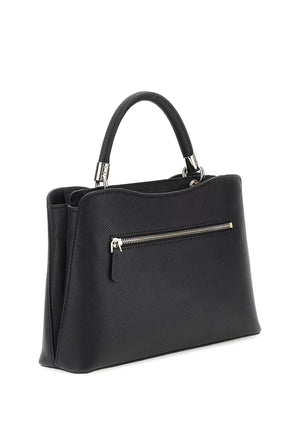 Guess Gizele Saffiano Grab Bag, Black
