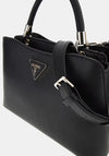Guess Gizele Saffiano Grab Bag, Black
