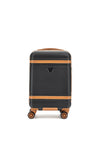 Guess Hardwicke Free Flow 8-Wheeler Cabin Suitcase, Black & Tan