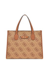 Guess Izzy Logo Tote Bag, Brown