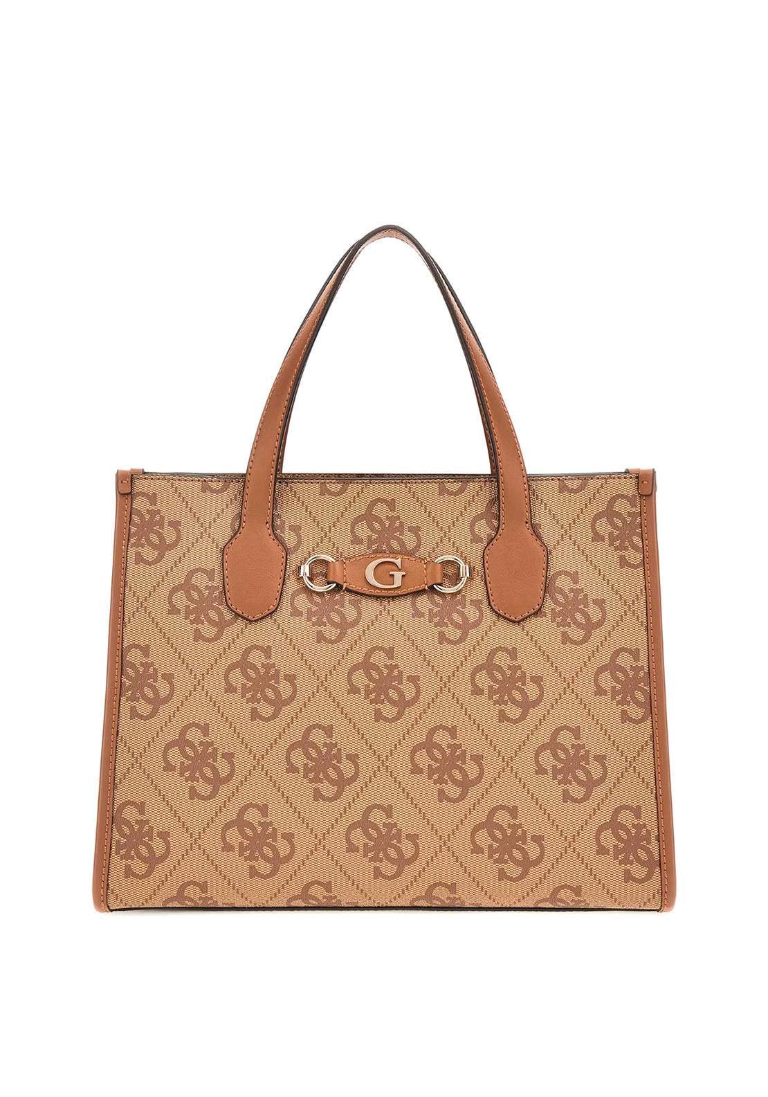 Guess Izzy Logo Tote Bag, Brown