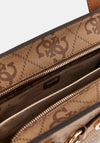 Guess Izzy Logo Tote Bag, Brown