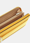 Guess Janie SLG Large Zip Around Wallet, Yellow