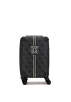 Guess Kallisto 18” 8-Wheeler Spinner Cabin Suitcase, Latte Multi