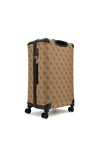 Guess Kallisto 28” 8-Wheeler Spinner Suitcase, Latte Multi