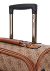 Guess Kerima 21.5” 8-Wheeler Spinner Cabin Suitcase, Natural Latte Logo