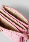 Guess Latona Quilted Mini Crossbody Bag, Pink