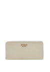 Guess Laurel SLG Zip Around Wallet, Bone