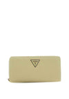 Guess Laurel SLG Zipped Large Wallet, Sage Green