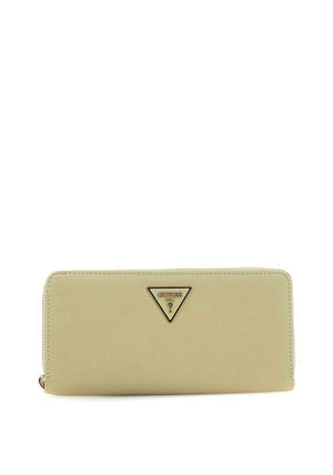 Guess Laurel SLG Zipped Large Wallet, Sage Green