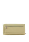 Guess Laurel SLG Zipped Large Wallet, Sage Green