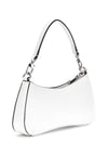 Guess Liona Saffiano Mini Shoulder Bag, White