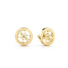 Guess 4G Logo Earrings, Gold