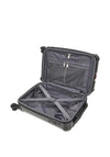 Guess Wilder G Cube 18” 8-Wheeler Spinner Cabin Suitcase, Charcoal Grey
