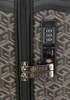 Guess Wilder G Cube 18” 8-Wheeler Spinner Cabin Suitcase, Charcoal Grey