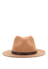 Guess Logo Script Fedora Hat, Camel