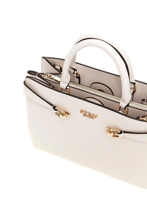 Guess Lorelei Medium Grab Bag, Cream