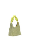 Guess Lua Mini Rhinestone Grab Bag, Chartreuse