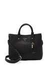 Guess Meridian Girlfriend Satchel Bag, Black