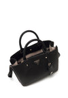 Guess Meridian Girlfriend Satchel Bag, Black