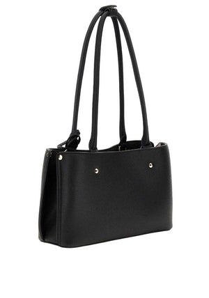 Guess Meridian Satchel Bag, Black