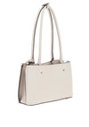 Guess Meridian Satchel Bag, Ivory