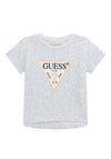 Guess Girl Floral Short Sleeve Tee, Blue