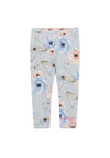 Guess Girl Floral Butterfly Print Legging, Blue