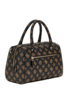 Guess Nelka 4G Peony Satchel Bag, Mocha