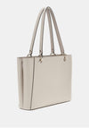 Guess Noelle Saffiano Tote Bag, Taupe