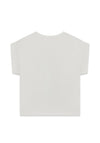 Guess Older Girl Embellished Short Sleeve Tee, White
