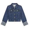 Guess Older Girl Long Sleeve Denim Jacket, Blue